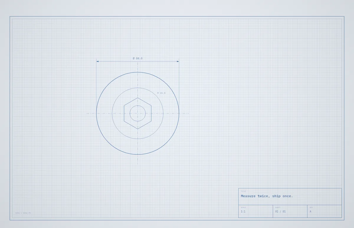 Blueprint wallpaper for MacBook – Light