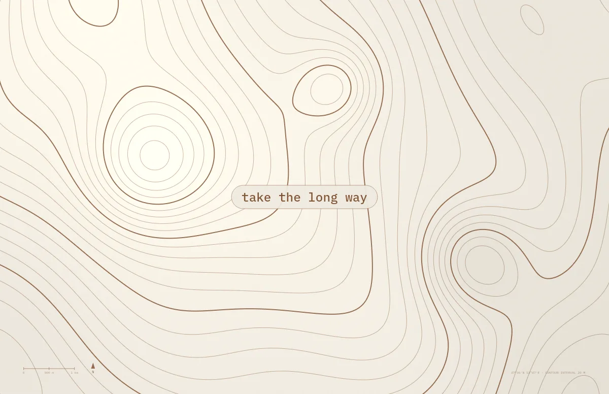 Topographic map wallpaper for Mac and iPhone – Light